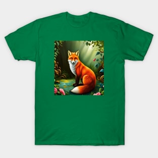 Fox at Twilight T-Shirt